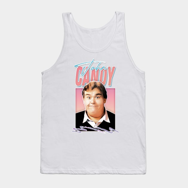 John Candy / 80s Style Retro Fan Art Tank Top by DankFutura